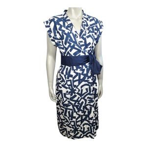 Skfk Nuria Skunkfunk Kimono Mock Wrap Dress US Women's Size 10 Sustainable